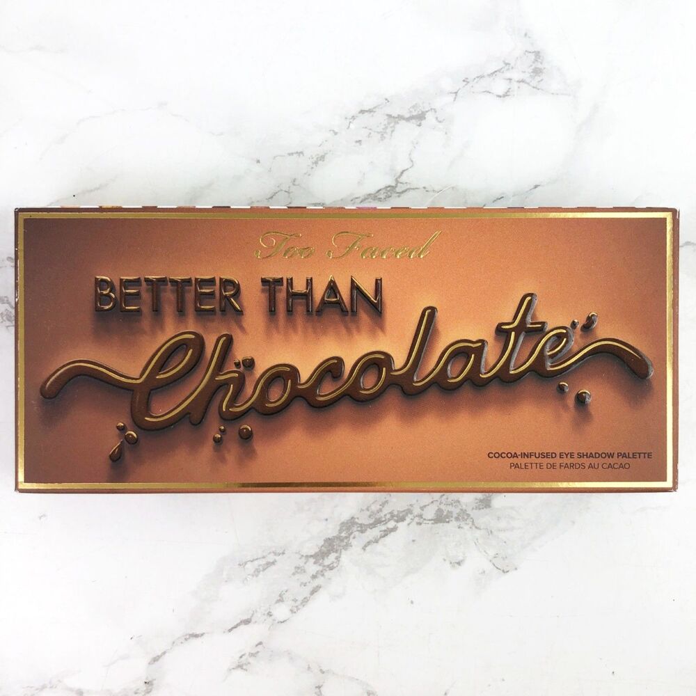 NIB Too Faced Better Than Chocolate Eyeshadow Palette Cocoa-Infused Shades - Picture 5 of 12